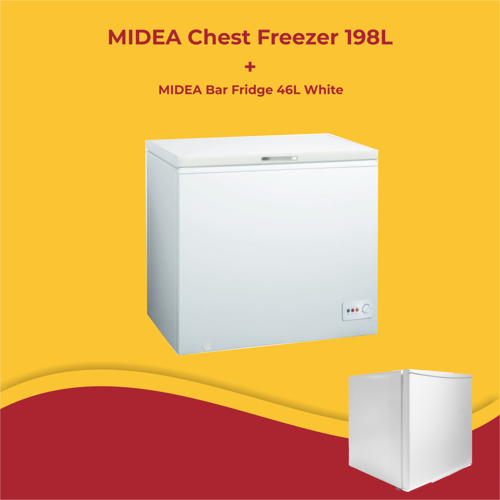 MIDEA Chest Freezer 198L Premium Deals