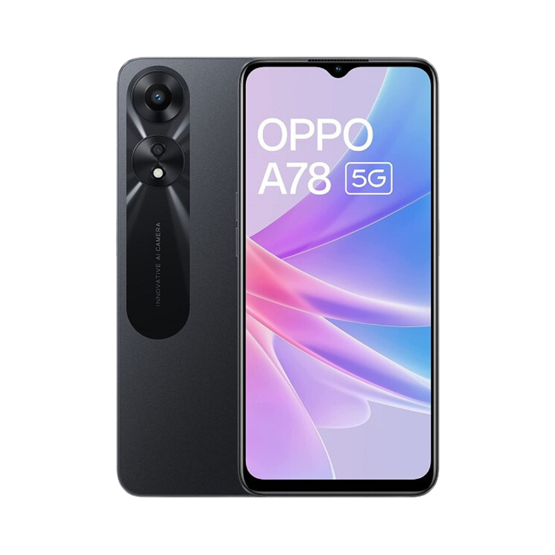 OPPO A78 – 5G Glowing Black